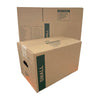 50 - Pack Small Cardboard Moving Boxes 16x10x10 32 ECT With Handles